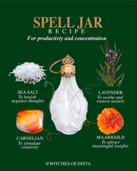 Witches Jar, Jar Spells, Witch Bottles, Spell Jar, Witchcraft Spell Books, Witch Spell Book, Witchcraft For Beginners, Herbal Magic, Witch Books