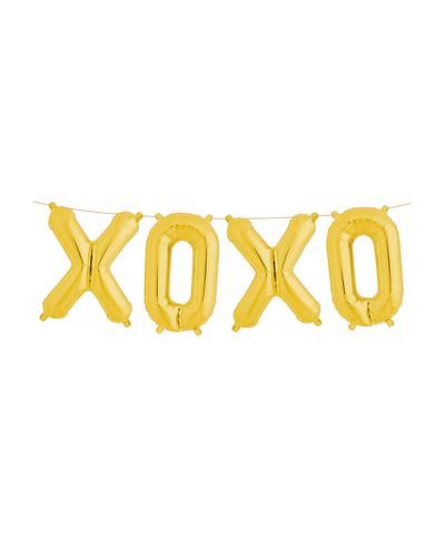 Balloon Banners Balloon Aesthetic, Xoxo Balloons, Create A Banner, Galentines Party, Balloon Kit, Balloon Banner, Red Balloon, Mylar Balloons, Letter Balloons