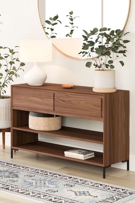 West Elm Entry Table, Entryway Table Mid Century Modern, Entryway Console Table With Storage, Entryway Console With Storage, Entryway Table Storage, Consult Table, Nolan Entryway, West Elm Console Table, Entryway Table With Shoe Storage