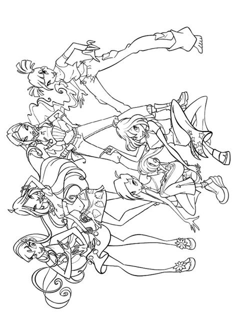 Click SHARE THIS STORY ON FACEBOOK Winx Coloring Pages, Winx Club Coloring Pages, Modele Zentangle, Doc Hudson, Hello Kitty Colouring Pages, Hello Kitty Coloring, Detailed Coloring Pages, Adult Colouring Pages, Fairy Coloring Pages