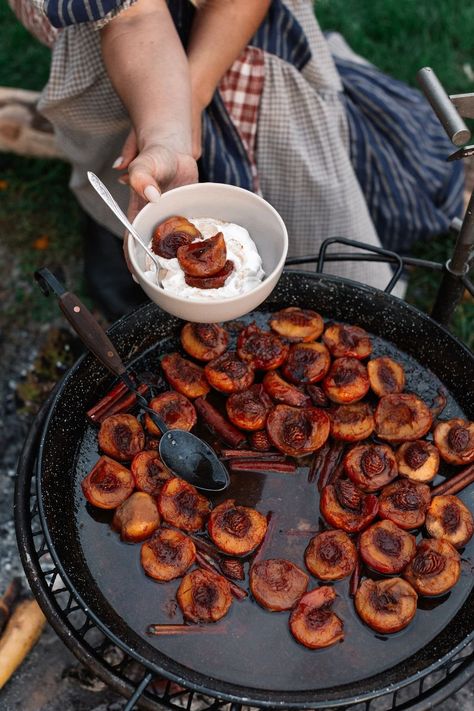 Sarah Glover, Homestead Diy, Hygge Living, Homesteading Diy, Peaches And Cream, Raw Sugar, Peaches Cream, Peaches N Cream, Camping Food