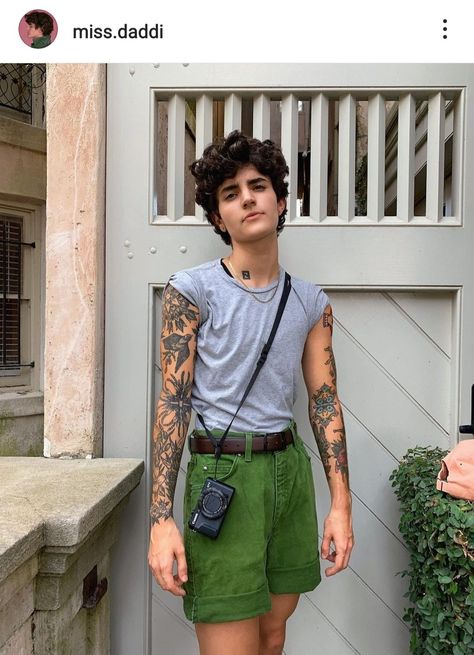 Vasiliki Halastaras, Enby Style, Non Binary Outfits, Enby Outfits, Enby Fashion, Non Binary Fashion, Genderqueer Fashion, Lesbian Outfits, Masc Fashion