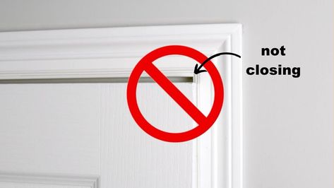 How to Fix a Sagging Door That's Rubbing or Won't Close Sagging Door, Chicken House, House Doors, The Funny, Home Reno, Exterior Doors, Fix It, Two By Two, Funny