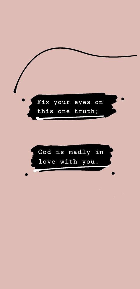 God is madly in love with you God Is Madly In Love With You, God Is With You, God Wallpaper, Quotes God, Trendy Quotes, Madly In Love, God Jesus, Verse Quotes, Bible Verses Quotes