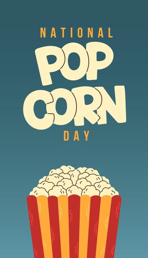 National popcorn day design background. Abstract background. January 19. Poster, banner, card, background. Eps 10. Popcorn Poster Design, Popcorn Graphic Design, National Popcorn Day Ideas, National Day Poster Design, Popcorn Background, Popcorn Ad, Background January, Popcorn Poster, Popcorn Graphic