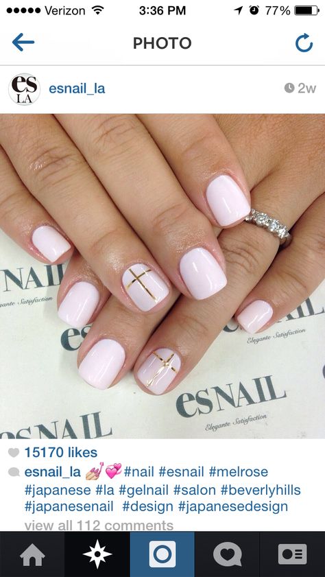 B Easter Nail Ideas With Cross, Church Camp Nail Ideas, Cross Easter Nails, Communion Nails For Kids, First Communion Nails For Kids, Lent Nail Designs, Resurrection Nails, Easter Cross Nails, First Communion Nails