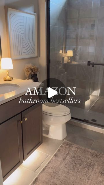 Courtney Kerr on Instagram: "elevate your home with these Amazon bathroom top sellers✨like and comment “bathroom” for the link" Amazon Bathroom Must Haves Farmhouse, Courtney Kerr, Amazon Gadgets, Bathroom Top, Shopping List, Master Bath, Best Sellers, Home Remodeling, Bathroom Design