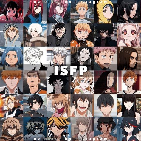 Isfp Anime Characters, Isfp Vibes, Istp X Infp, Isfp Core, Isfp Infp, Isfp Personality, Istp Characters, Istp Personality, Mbti Character