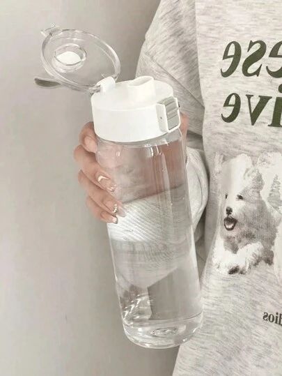 Clear Water Bottle, Ice Cup, Shaker Cup, Juice Cup, Shaker Bottle, Travel Office, Office Essentials, Sport Water Bottle, Cup With Straw