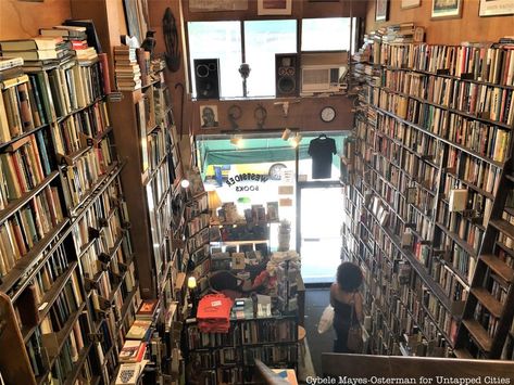 Photo: Westsider Rare and Used Books, 2246 Broadway | "The Top 10 Hidden Bookstores in NYC" | Source: Untapped Cities Second Hand Bookstore, Story Inspiration, Book Inspiration, I Love Books, Used Books, Barnes And Noble, Unique Charms, Love Book, Bookstore