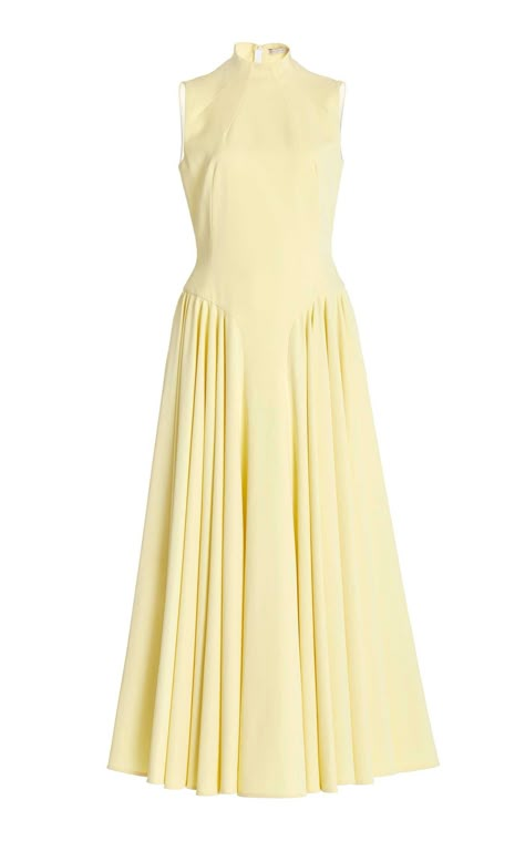 Lilac Accessories, Caroline Issa, Ladylike Dress, Crepe Maxi Dress, Emilia Wickstead, Yellow Midi Dress, Movie Marathon, Silk Maxi Dress, Satin Midi Dress