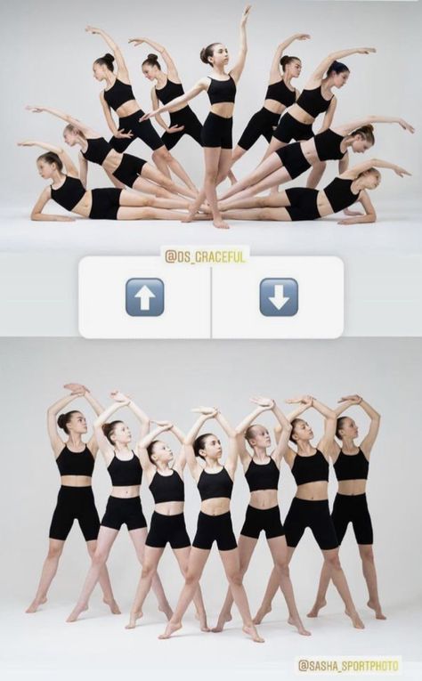 Lyrical Group Dance Poses, Dance Ending Poses Group, Group Dance Poses Hip Hop, Jazz Dance Group Poses, Group Dance Poses For Pictures, Ballet Group Poses, Dance Team Photoshoot Ideas, Group Dance Poses, Dance Team Photography