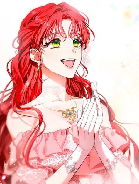 Leticia Halstead, My Husband Hides His Beauty, Red Hair Green Eyes, Im A Princess, Anime Black Hair, Girls With Red Hair, Anime Angel, Picture Collection, Beautiful Fantasy Art