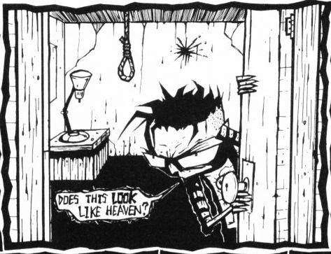 Does this look like heaven? Johnny The Homicidal Maniac, Scene Emo, Invader Zim, Feeling Sick, Art Style Inspiration, Emo Scene, Artist Style, Me When, The Door