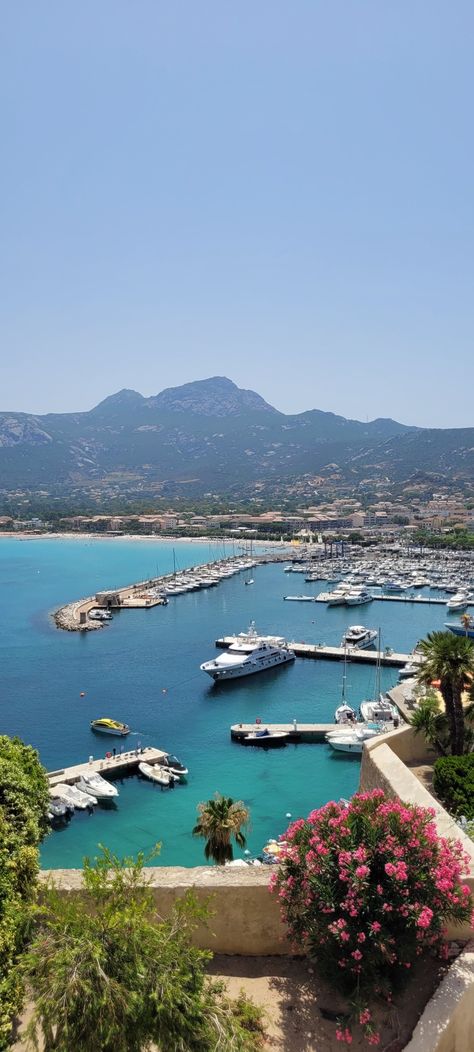 Vue sur le port de Calvi Hublot Avion, Calvi Corsica, Lock Screen Photo, Corsica France, Dream Book, Fake Pictures, France Travel, Small Town, Travel Dreams