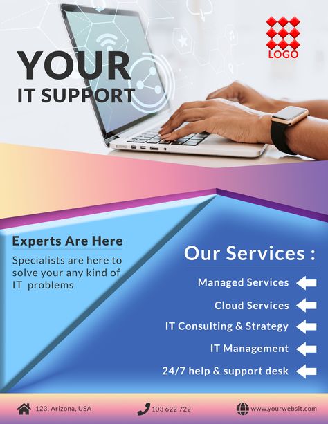 Need a flyer designed for Your IT Support Business? #IT #support Designer flyers here For order check the link Design-quick-flyer-poster-within-3-hrs #flyerdesign #LouisLive #justinbieberisoverparty #FilmsForRepublicans #graphicsdesign #designers #WorstThingToYellOutBeforeSex #WitnessesAndDocuments #business #businessowner #flyerdesign #corporateevents #newyear #trump2020 #computerscience It Services Flyer, It Support, Link Design, Flyer Poster, Cloud Services, Business Support, Graphic Design Services, Digital Transformation, Business Flyer