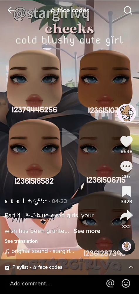 Id Codes For Berry Ave Face, Berry Avenue Codes Clothes Crop Top, Cheeks Face Code Bloxburg, Blue Eye Codes Berry Ave, Bloxburg Faces Codes Aesthetic, Berry Ave Blue Eyes Code, Face And Head Codes For Berry Ave, Berry Avenue Codes Cheeks Head Code, Bloxburg Face Codes Blue Eyes