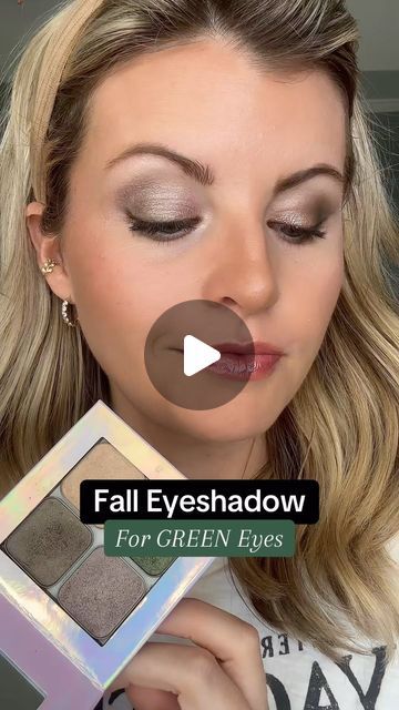 Chelsea Bare on Instagram: "It’s FINALLY time for some FALL EYESHADOW!! If you have green eyes, purple and green tones will make them POP! 
Comment “fall green” for the link! 
Let me know which fall eyeshadow palette I should do next! Blue eyes, Brown eyes or Hazel eyes?? You can shop these shades and more by clicking the link in my bio and clicking “order makeup” 🩷  #greeneyes #falleyeshadow #eyeshadowforgreeneyes #easyeyeshadow #eyeshadowtutorial #seint #seinteyeshadow #easymakeup" Fall Eye Makeup For Green Eyes, Eyeshadow For Green Eyes Tutorial, Seint Eyeshadows For Green Eyes, Hazel Eyes Green Eyeshadow, Eye Makeup Tutorial For Green Eyes, Makeup Ideas For Green Eyes Full Face, Make Green Eyes Pop Makeup, Eyeshadow To Make Green Eyes Pop, Daytime Makeup For Green Eyes