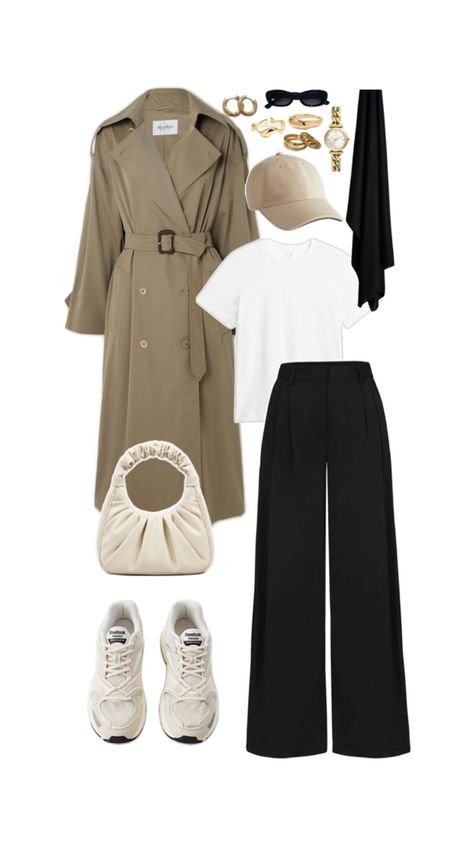 #fall #autumn #outfit #falloutfit #outfitinspo #wardrobe #hijabi #inspiration #colorcombinations #modest #modestfit #modestoutfits #fallmodest Outfit Inspo Hijabi, Brown Hijab, Color Combinations For Clothes, Uni Outfits, Hijabi Style, Hijabi Outfits Casual, Brown Outfit, Hijabi Outfits, Fashion Capsule