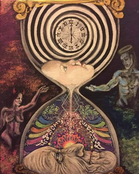 Witch Community, Surealism Art, Take A Rest, Yoga Chakra, Acid Art, Psychadelic Art, Bizarre Art, Spirited Art, Surrealism Painting