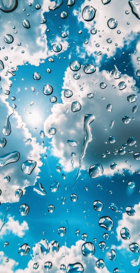 Rain Phone Wallpaper, Rain Water Wallpaper, Blue Rain Wallpaper, Animated Rain Wallpaper, Sky Hd Background, Water Drop Wallpaper Hd 1080p, Iphone Wallpaper Earth, Blue Background Images, Wallpaper Earth