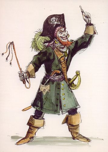 Pirates Drawing, Sea Wolves, Animation Mentor, Marc Davis, Walt Disney Imagineering, Pirate Decor, Disney Illustration, Character Design Challenge, Disney Imagineering