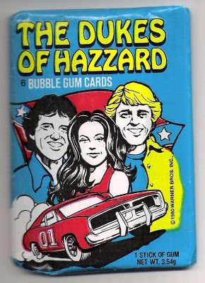 '80s Actual: The Dukes of Hazzard - "Yee-Harrggh!!" Vintage Trading Cards, Bubble Gum Cards, 1980s Tv, Dukes Of Hazard, Dukes Of Hazzard, The Dukes Of Hazzard, Do You Remember, Pack Of Cards, Set Vintage