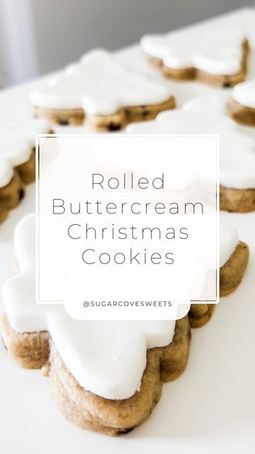 Buttercream Filled Cookies, Butter Cream Frosted Christmas Cookies, Buttercream Cutout Cookies, Cookie Butter Buttercream, Rolled Buttercream Decorated Cookies, Rolled Buttercream Recipe, Buttercream Frosted Cookies, Rolled Buttercream For Cookies, Butter Cream Cookies