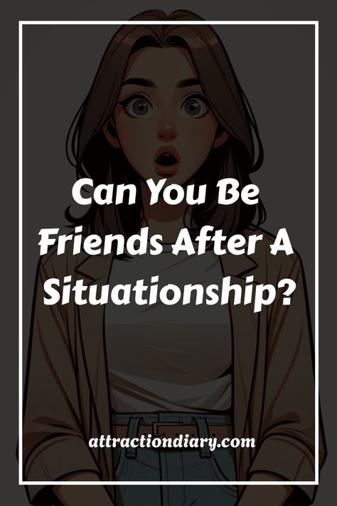 Find out if it’s possible to stay friends after a situationship ends. Learn how to navigate this tricky relationship territory. Situationship Ending, Genuine Friendship, Growing Apart, Ending A Relationship, Dating Coach, New Friendship, Bad Person, Someone New, Can You Be