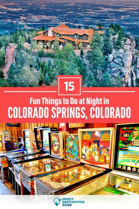 Things To Do In Colorado Springs Winter, Colorado Springs In March, Colorado Springs Night Life, Things To Do In Colorado Springs, Colorado Springs Things To Do, Night Time Activities, Colorado Springs Downtown, Colorado Springs Hikes, Colorado Family Vacation