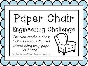 Paper Chair, Stem Club, Stem Engineering, Steam Ideas, Stem Lab, Teaching Stem, Stem Lesson, Engineering Challenge, Stem Classroom