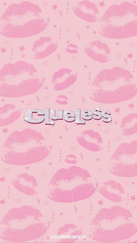 Pink Wall Poster, Pink Kisses Wallpaper, Clueless Wallpaper, Clueless Aesthetic, Background Collage, Iphone Widgets, Aesthetic Lockscreen, Aura Colors, Pastel Pink Aesthetic