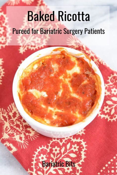 Bariatric Football Food, Creamed Soups Bariatric, Wls Pureed Recipes, Bariatric Friendly Recipes Crock Pot, Gastric Pureed Recipes, Easy Bariatric Recipes Simple, Easy Pureed Foods, Bariatric Baked Ricotta, Rny Gastric Bypass Recipes Liquid Diet