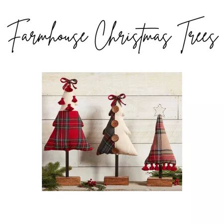 farmhouse_goals on LTK Farmhouse Goals, Tartan Plaid Christmas, Christmas Fabric Crafts, Fabric Tree, Christmas Forest, Scrap Fabric Crafts, Fabric Christmas Trees, Farmhouse Christmas Tree, Christmas Tree Pillow