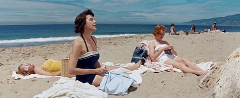 Director: Vincente Minnelli Cinematographer: John Alton Tea And Sympathy, Midnight Summer, Deborah Kerr, Knitting Club, Cinema Film, Sun Beach, Film Stills, Old Movies, Summer Sun