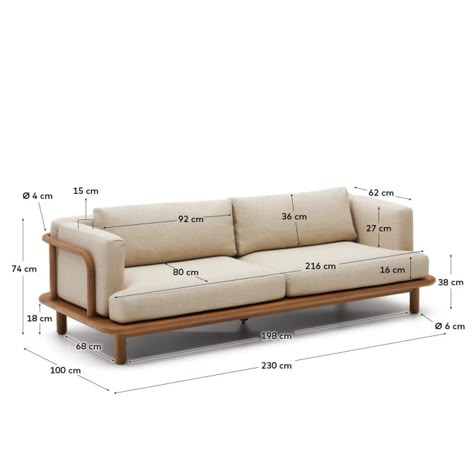 Teak Wood Sofa, Sofa Bed For Small Spaces, Wooden Couch, Modern Wood Furniture, Sofa Design Wood, Beds For Small Spaces, Macrame Wall Hanger, Wooden Sofa Set Designs, Sofa Dimension