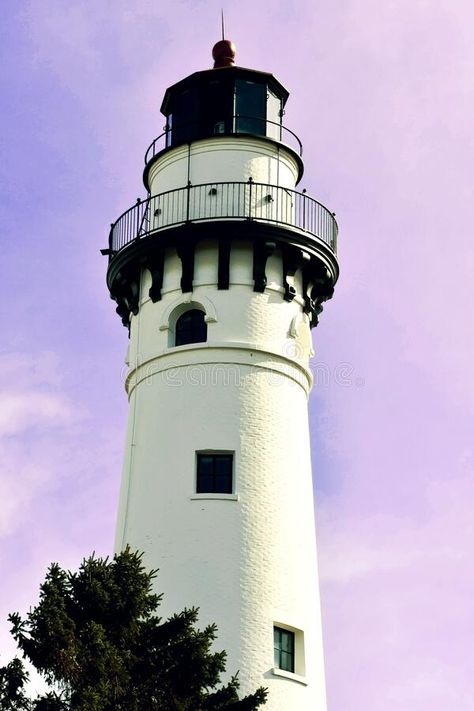 Wind Point Lighthouse, Racine, Wisconsin Stock Image - Image of house, feet: 213931079 Racine Wisconsin, 2023 Vision, April 19, United States Of America, Places Ive Been, Lighthouse, Wisconsin, Vision Board, Stock Images