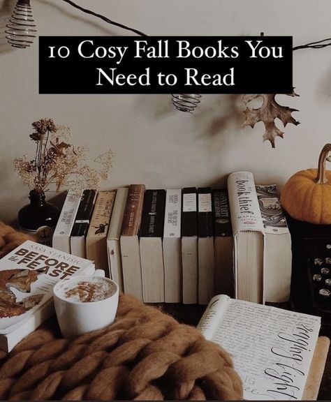 10 cozy fall books you need to read on a chilly night. Grab a warm blanket, apple cider, and start reading one of these 10 cozy fall books. book, books, fall, audiobooks, books to read, book recommendations, cozy books Woman In The Window, Fall Books, Cozy Books, Then There Were None, The Guest List, Dutch House, Fallen Book, Start Reading, Warm Blanket