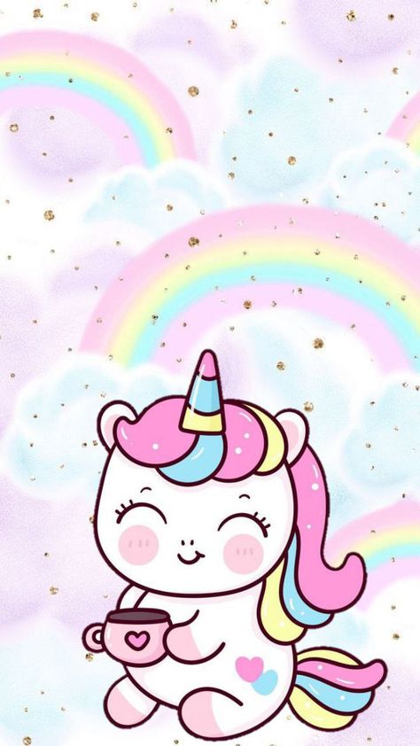 Unicorn Wallpaper Iphone, Unicorn Pics, Unicorn Art Drawing, Pink Unicorn Wallpaper, Wallpaper Unicorn, Magical Watercolor, Unicorn Wallpaper Cute, Cute Rainbow Unicorn