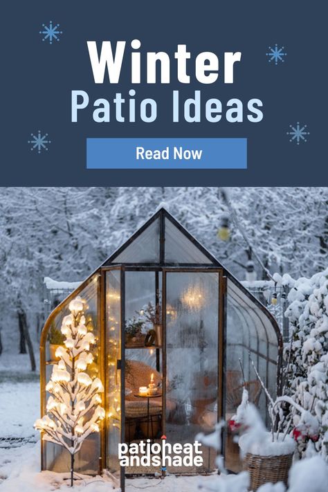 ✨There’s something special about being outdoors in the winter. ❄️ Let’s celebrate our winter patios and look at ways you can create a cozy outdoor space all your own. 👉️ Click the link to read our latest blog post for ❄️ winter patio ideas on how to create a cozy outdoor oasis! 🌴 Winter Patio Ideas Cold Weather, Winter Backyard Ideas, Winter Patio Ideas, Outdoor Theater Ideas, Winter Patio, Patio Entertaining, Winter Tent, Being Outdoors, Patio Grill