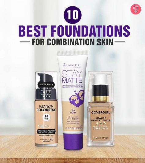 Finding the best foundation for combination skin can be tricky. Here are some of our favorite picks for combination skin types. Best Foundation For Combination Skin, Best Powder Foundation, Clinique Acne Solutions, Dry Oily Skin, Foundation For Dry Skin, The Best Foundation, Best Foundations, Combination Skin Type, Mac Studio Fix