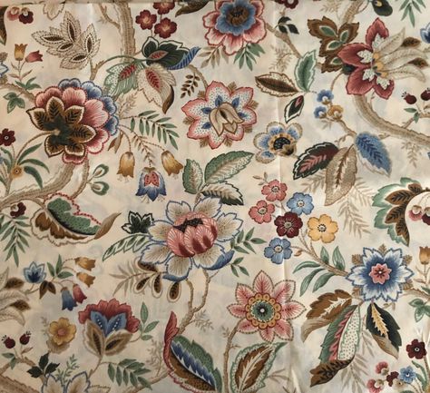 Love this Jacobean Print Jacobean Fabric, Jacobean Print, Jacobean Embroidery, Twelfth Night, Printed Curtains, Victoria And Albert Museum, Yule, Surface Pattern, Sewing Hacks