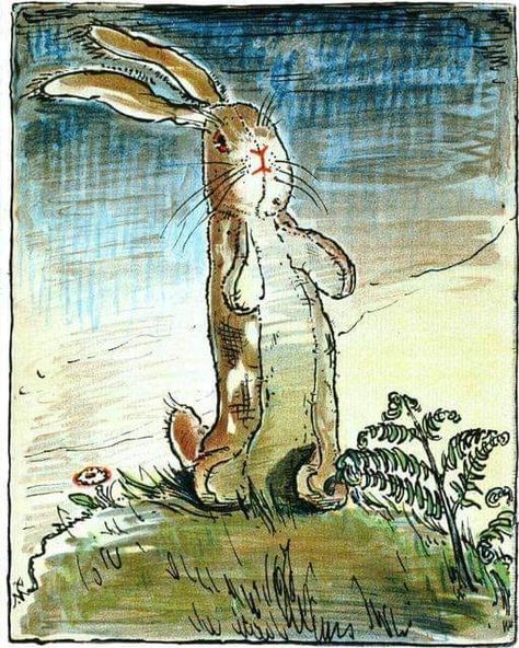 Classic Literatures | "You become. It takes a long time | Facebook The Velveteen Rabbit, William Nicholson, Velveteen Rabbit, Watercolor Pictures, Easter Inspiration, Rabbit Art, Childrens Illustrations, Classic Literature, Greeting Card Design