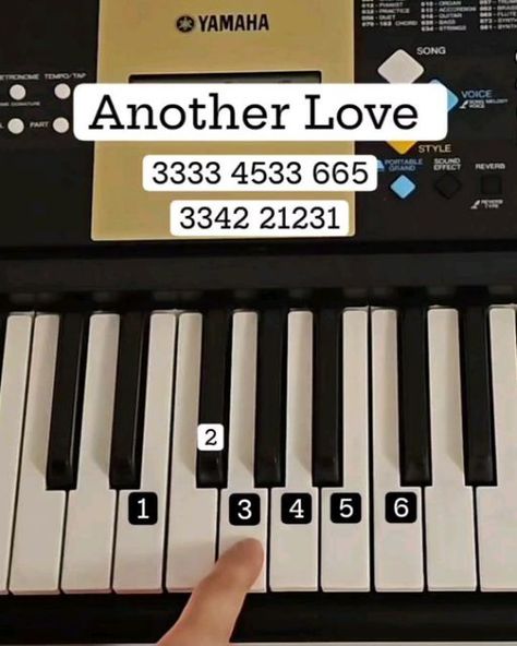 @piano4heart on Instagram: "Another love❤️ By @_piano.tutorials #piano #music" Another Love Piano, Keyboard Songs, Piano Sheet Music Letters, Music Letters, Easy Piano Songs, Like I Love You, Gangnam Style, Piano Songs, Another Love