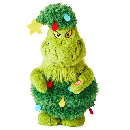 Grinch — Trudy's Hallmark Grinch In Christmas Tree, Grinch Stuffed Animal, Dark Green Christmas Tree, Grinch Plush, Cute Grinch, Grinch Stuff, Sugarplum Fairy, Mr Grinch, Willow Tree Figurines