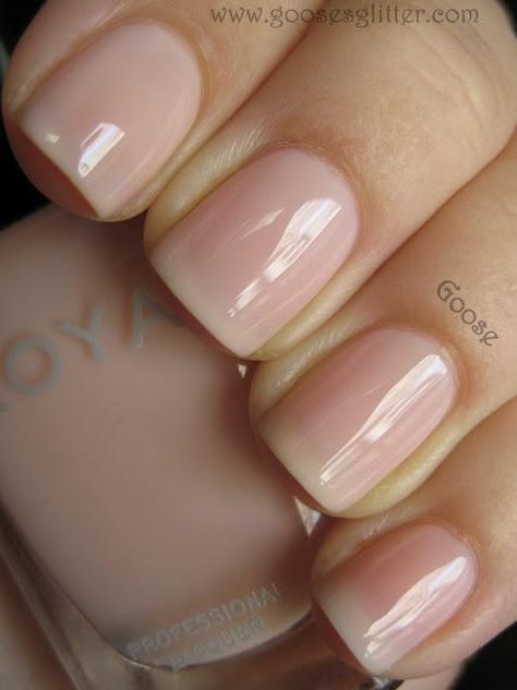 Nontoxic Nails, Natural Manicure, French Pedicure, Peter Som, Zoya Nail, Zoya Nail Polish, Nail Envy, Pink Nail Polish, Pink Nail