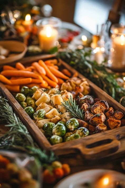 These roasted fall vegetables are easy to make and full of flavor! Perfect for a healthy side dish, these veggies bring the best of autumn to your table. 🍁🥔 #RoastedVeggies #FallSides #HealthyFallRecipes #SimpleAndDelicious #AutumnEats Roasted Harvest Vegetables, Roasted Autumn Vegetables, Roasted Veggie Recipes, Fall Vegetable Recipes, Roasted Vegetable Platter, Fall Vegetables Recipes, Roasted Veggies Recipe, Autumn Vegetables, Roasted Fall Vegetables