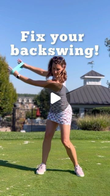 Erika Larkin on Instagram: "Some drills are great exercises and some exercises are great drills … here’s one for your backswing ! #golf #golftips #golfstagram #golfswing" Golf Backswing, Golf Techniques, Golf Drills, Golf Day, Golf Rules, Golf Exercises, Golf Lessons, Free Courses, Fast Track