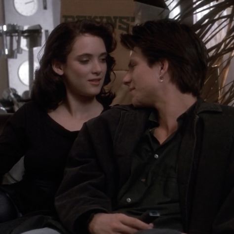 Winona Ryder Christian Slater, Jd Christian Slater, Jd The Heathers, Jason Dean Heathers Musical, Veronica And Jd Matching Icons, Jd And Veronica Matching Pfp, Jason Dean And Veronica Sawyer, Heathers Jd And Veronica, Jd Outfits