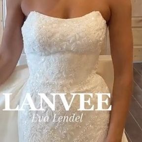 Eva Lendel | Wedding dresses on Instagram: "A moment for the dress🤍 Gorgeous “Lanvee” by @evalendel available at @magnoliabridalhouse 💗 #evalendel #evalendelbride #bridalfashion #bridalwear #bridetobe #brides #weddinggown" Lanvee By Eva Lendel, Eva Lendel Wedding Dresses, Eva Lendel, Dress Ideas, Bridal Wear, Wedding Hair, Bridal Style, Gorgeous Dresses, Wedding Inspo